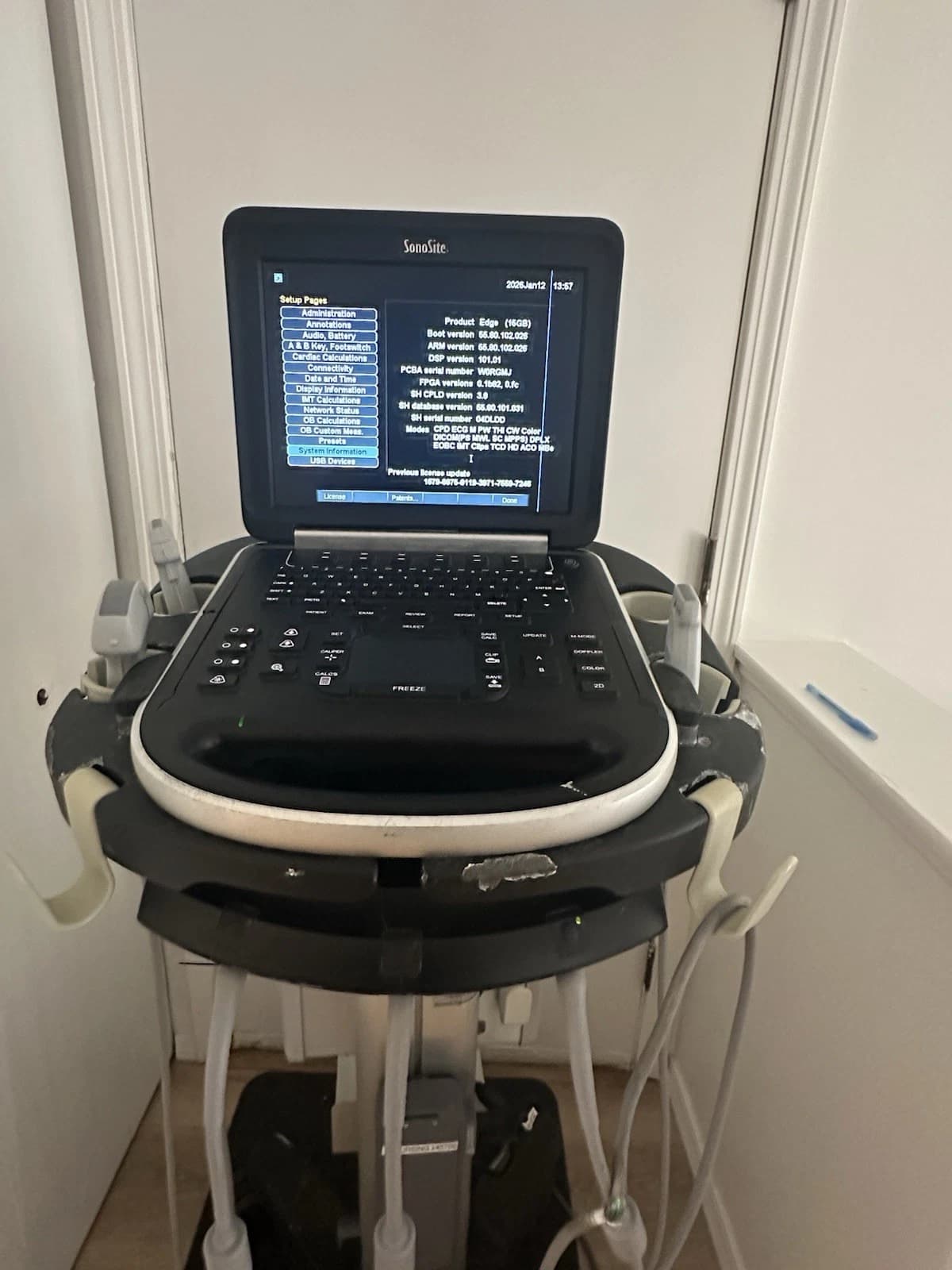 SONOSITE Edge Ultrasound Machine