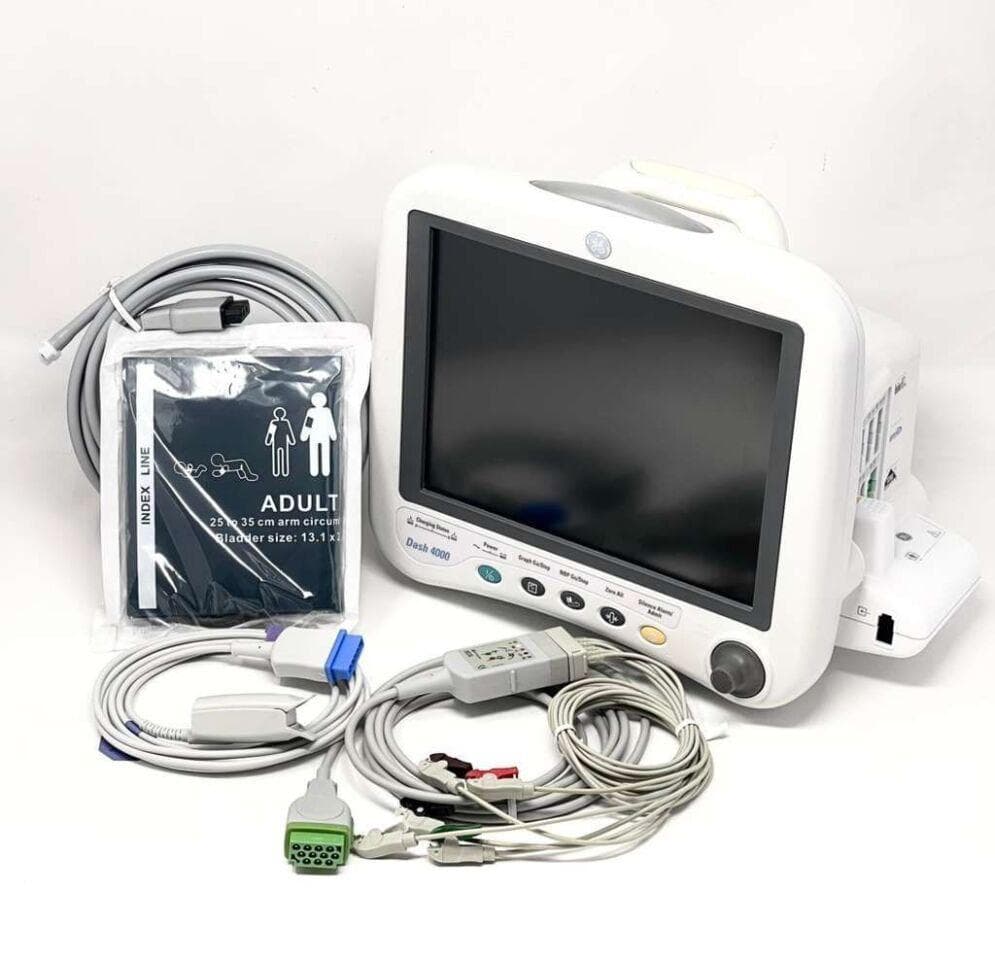 GE Dash 4000 EKG monitor