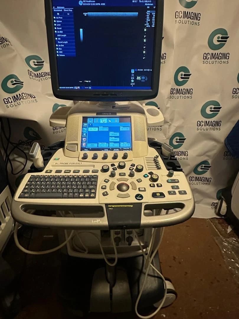 GE Logiq E9 Ultrasound Machine