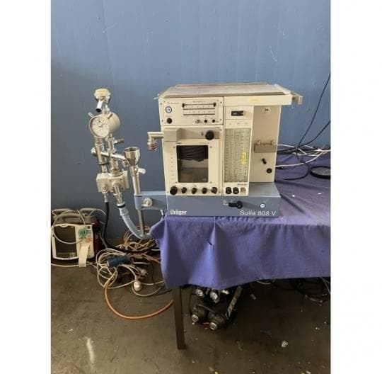 DRAGER Sulla 808 V Anesthesia Machine