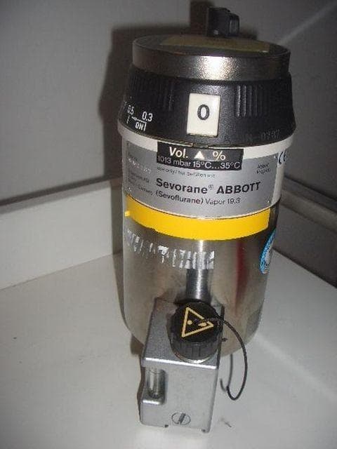 DRAGER Vapor 19.3 Sevoflurane Vaporizer