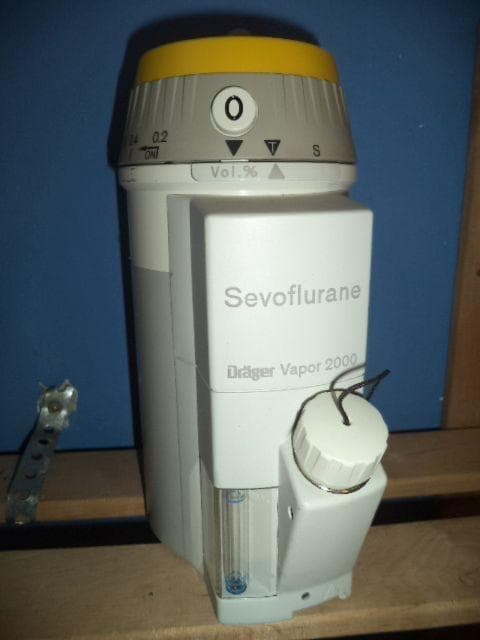 DRAGER Vapor 2000 Sevoflurane Vaporizer
