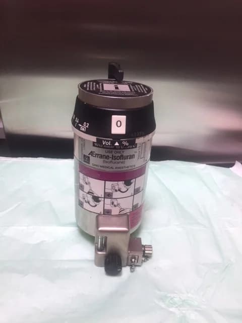 DRAGER Vapor 19.3 Isoflurane Vaporizer