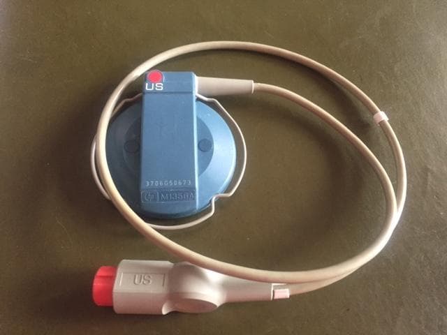 PHILIPS M1356A Fetal Monitor Transducer