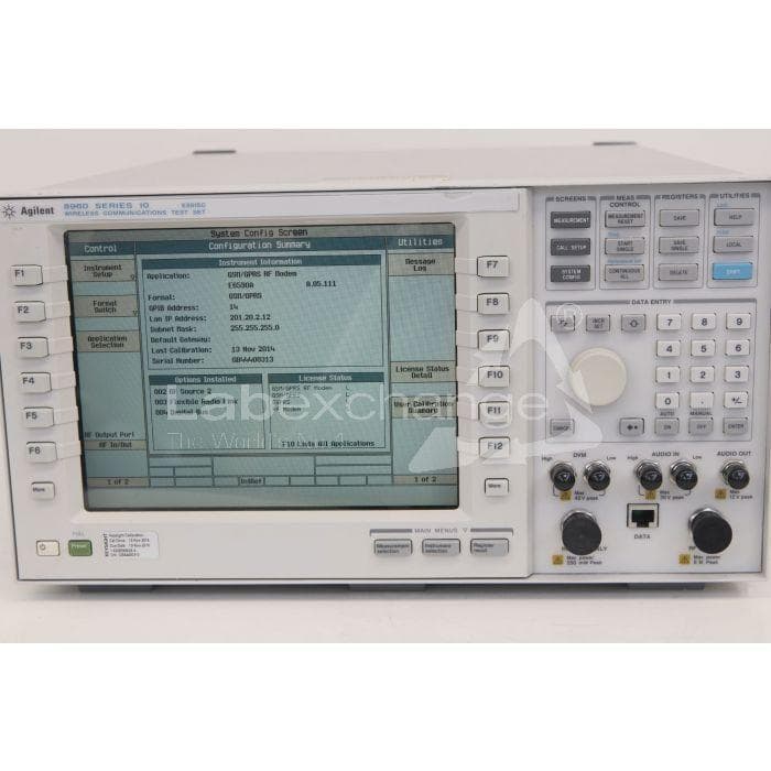 52836 Agilent 8960 Series 10