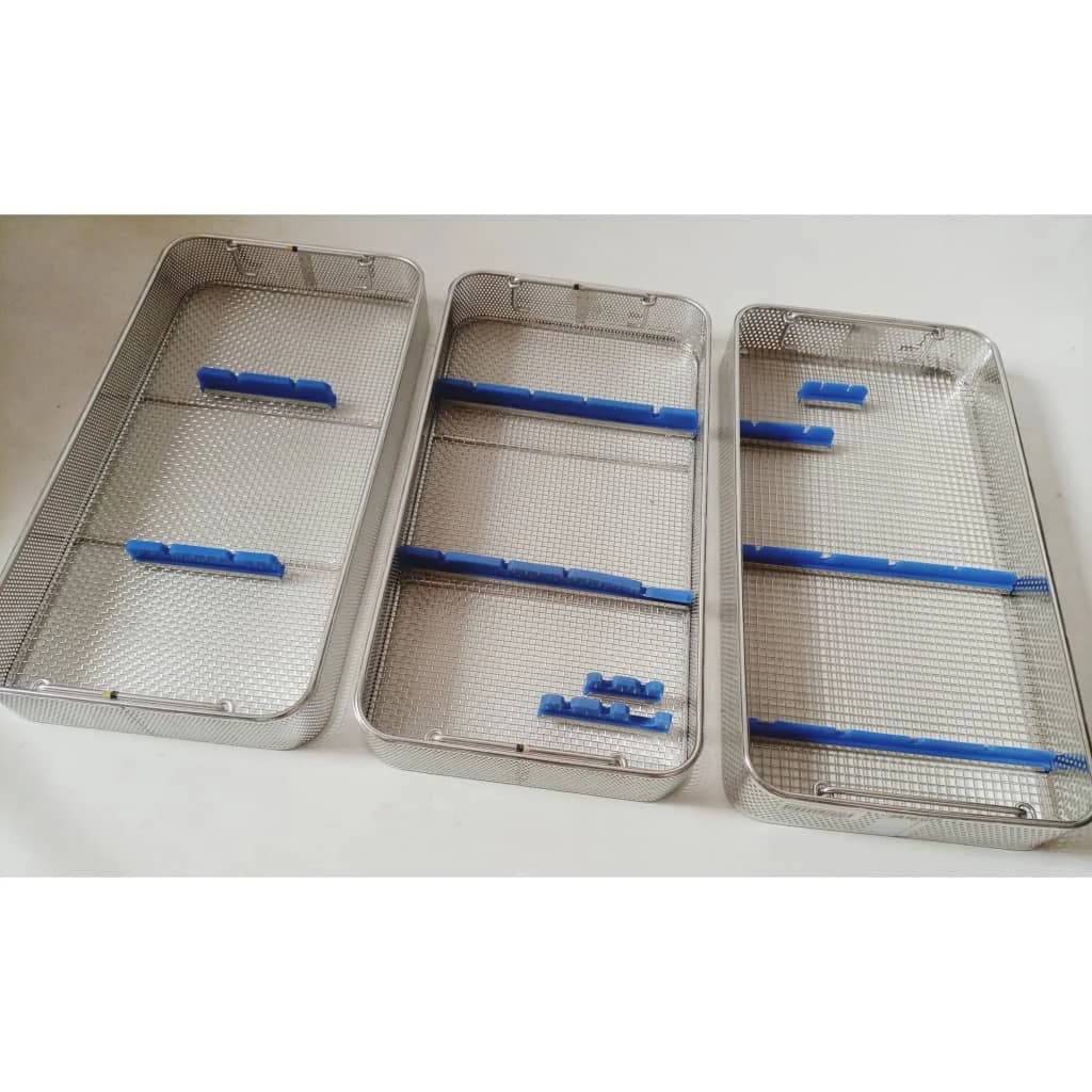 GERMANY STAINLESS Wire Mesh Sterilization container