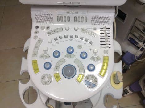 For Sale HITACHI Avius Operation Panel Ultrasound General Parts P/N Keyboard