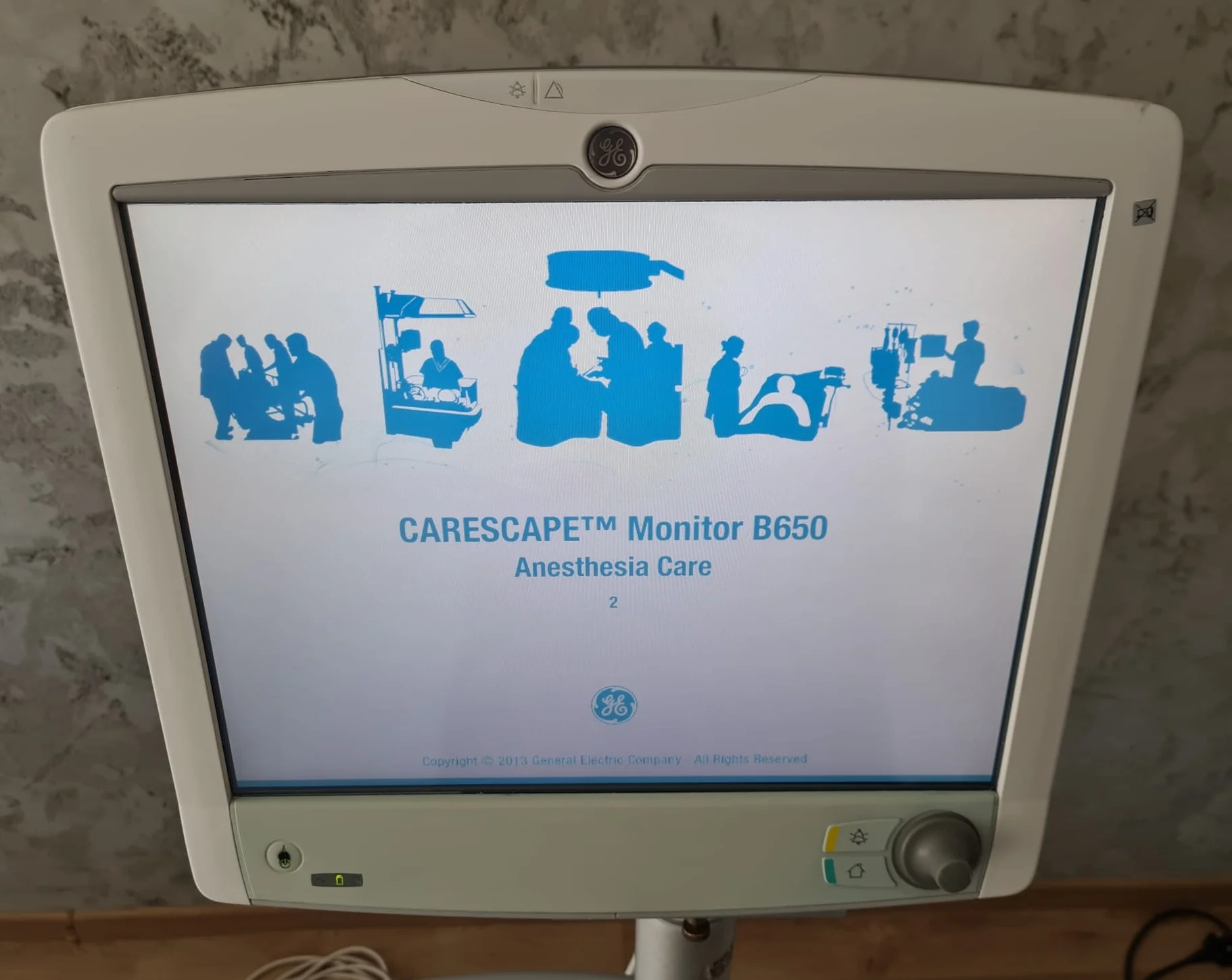 GE Carescape B650 EKG monitor