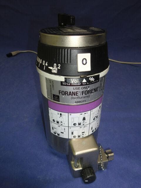 DRAGER Vapor 19.3 Isoflurane Vaporizer