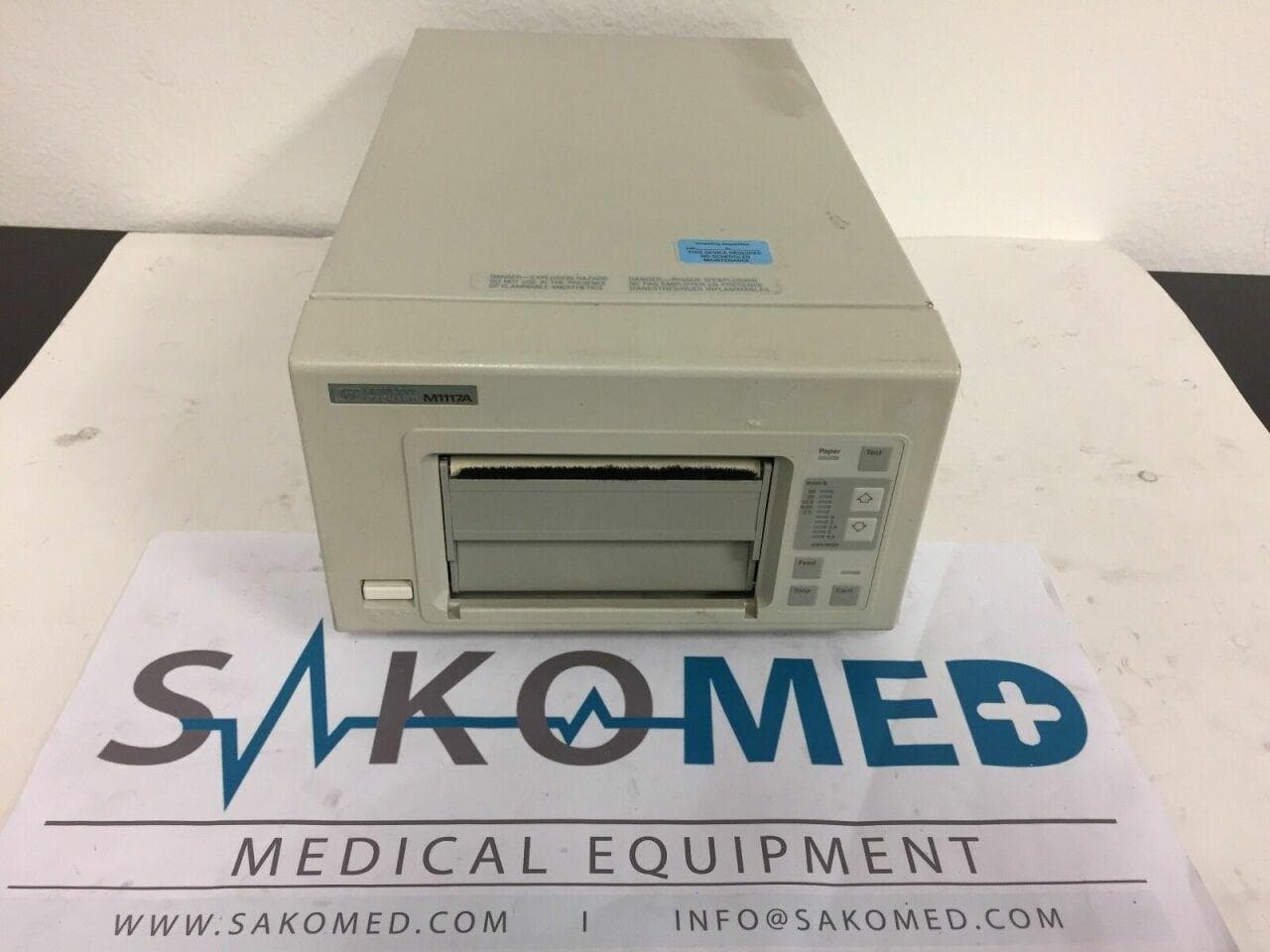 HEWLETT PACKARD M1117A Anesthesiology equipment accessories