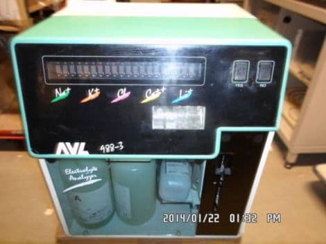 For Sale AVL 988-3 / 983 Electrolyte Analyzer