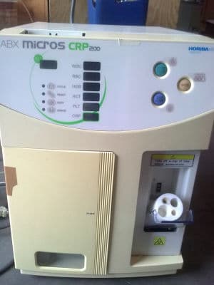 For Sale ABX Micros CRP 200 Hematology Analyzer