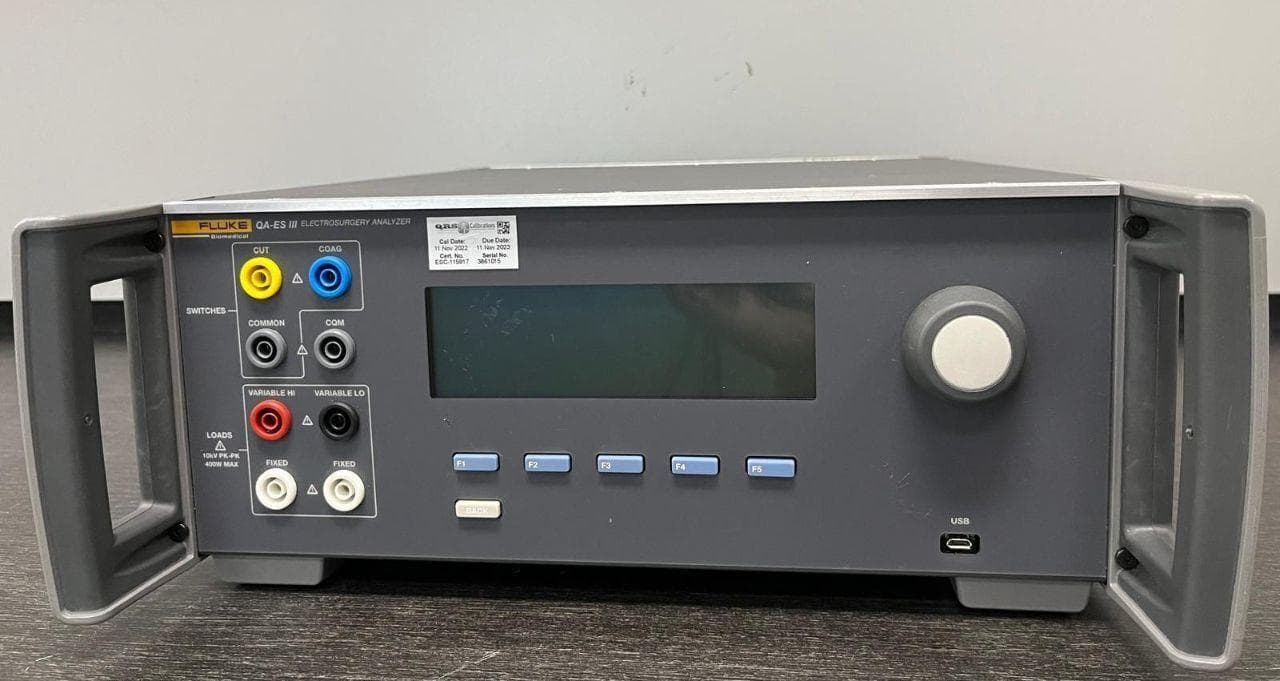 FLUKE BIOMEDICAL QA-ES III Electrosurgical Unit
