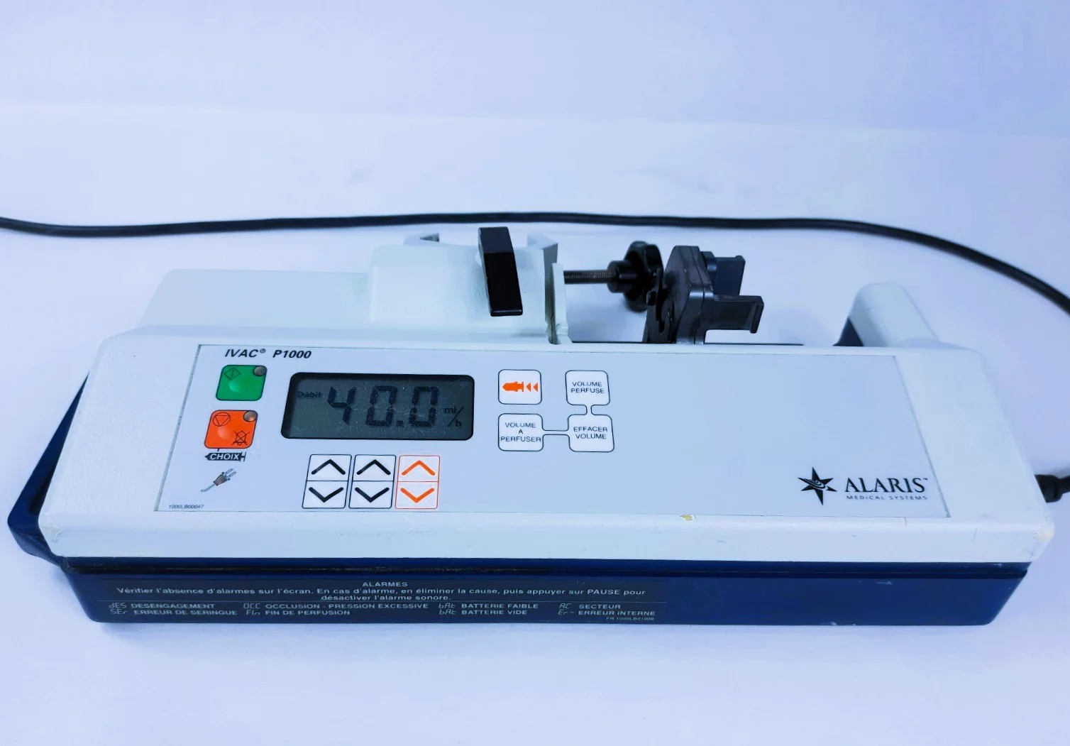ALARIS IVAC P1000 Syringe Pump