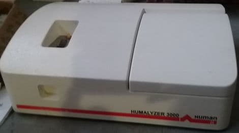 For Sale HUMAN HUMALYZER 3000 Chemistry Analyzer