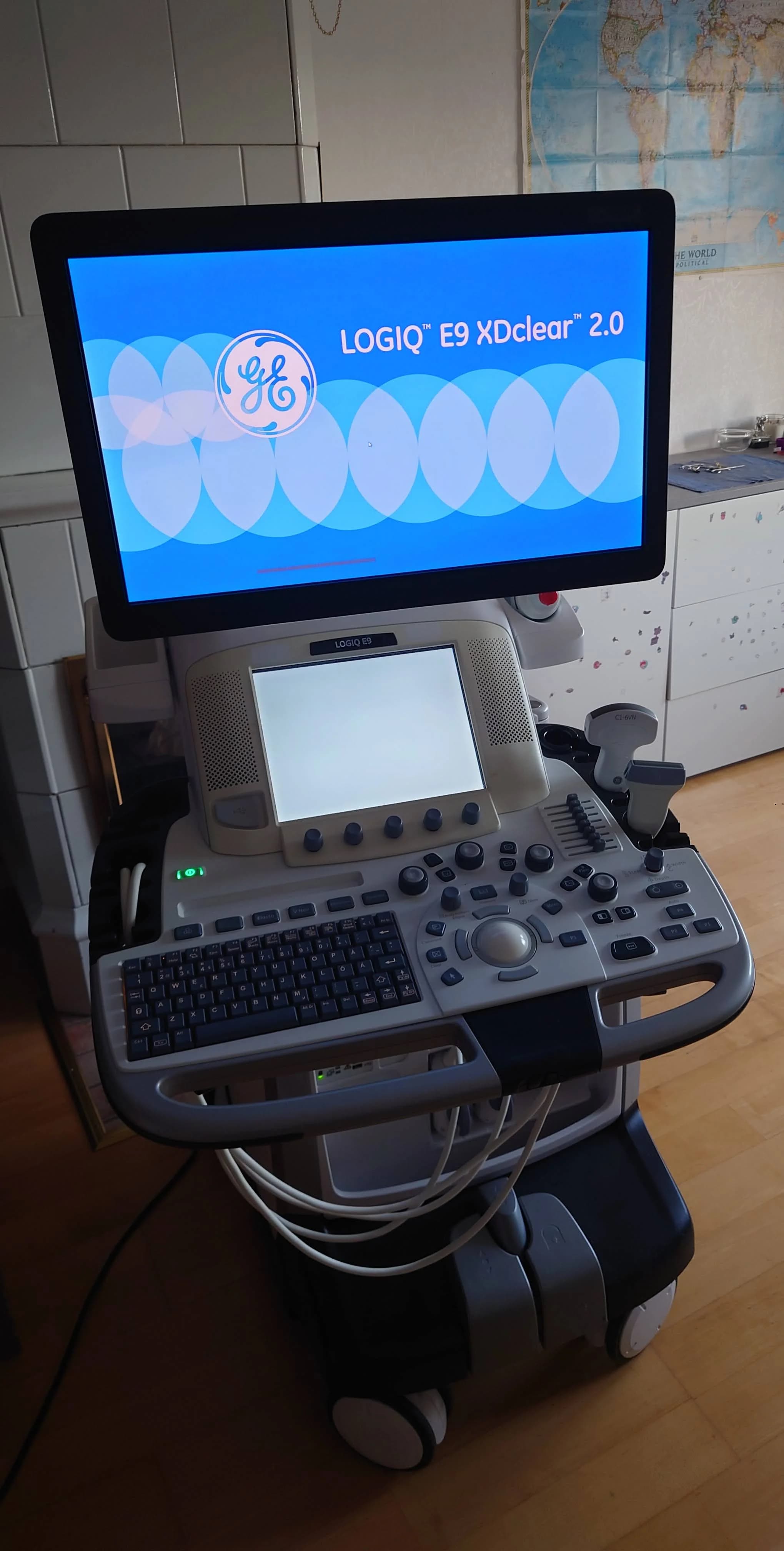 GE Logiq E9 XDclear Ultrasound Machine