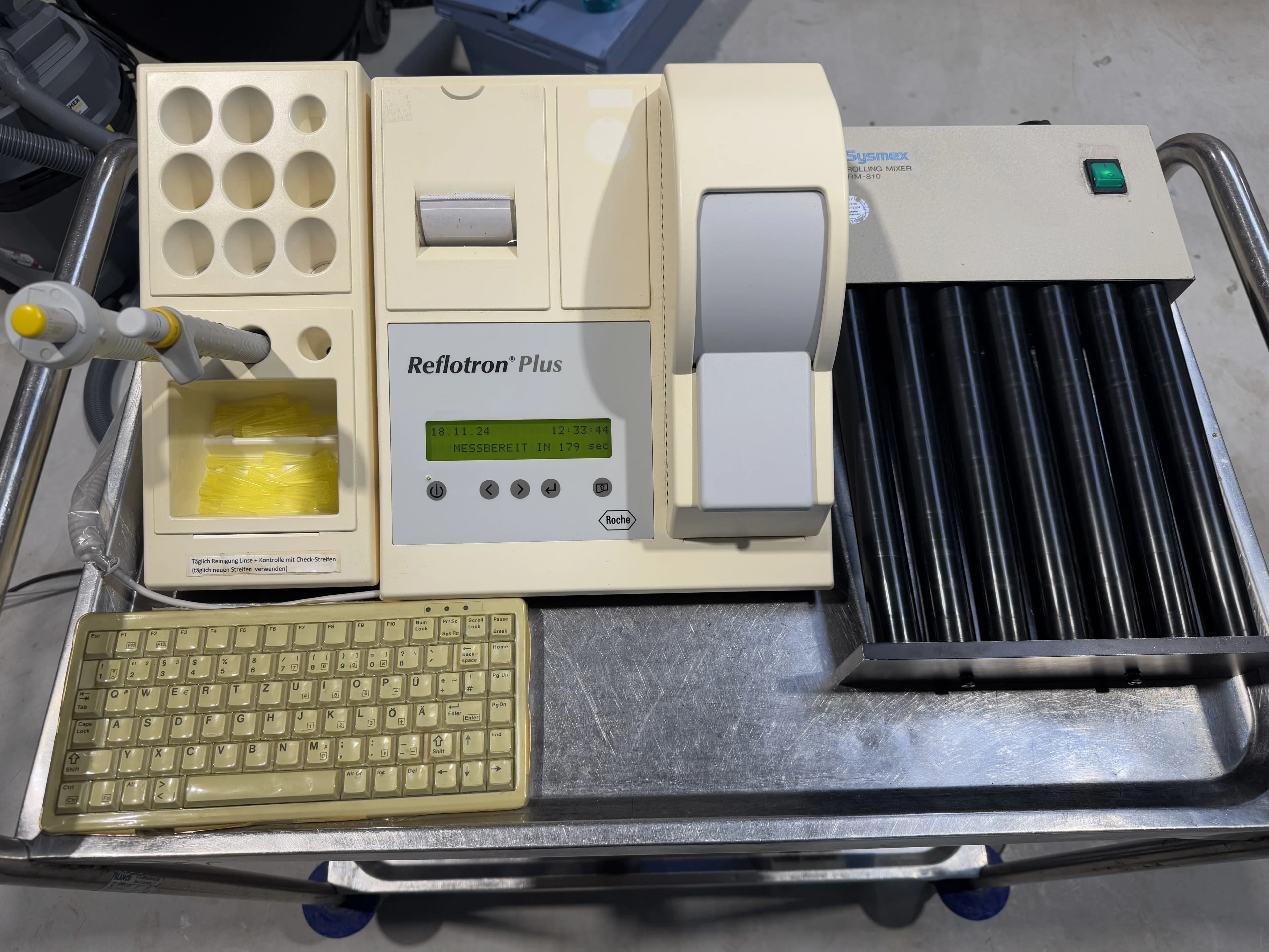 ROCHE Reflotron Plus Biochemical Analyzer