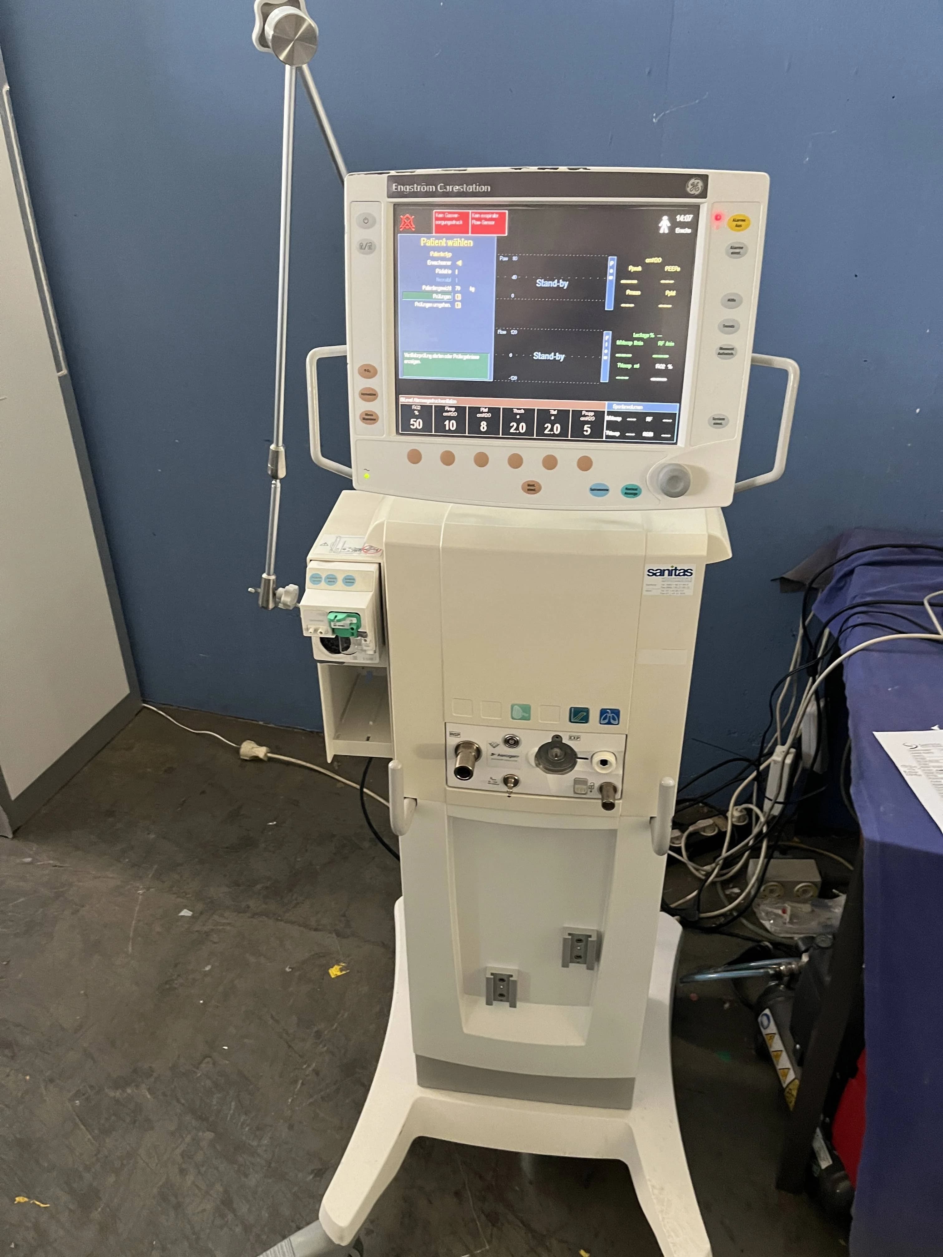GE Engstrom Carestation Anesthesia ventilator