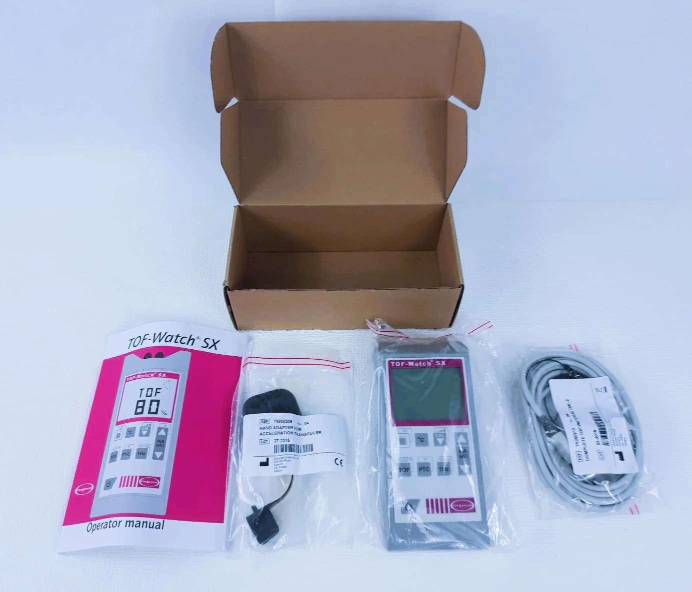 ORGANON TEKNIKA TOF-WATCH SX Nerve monitoring system