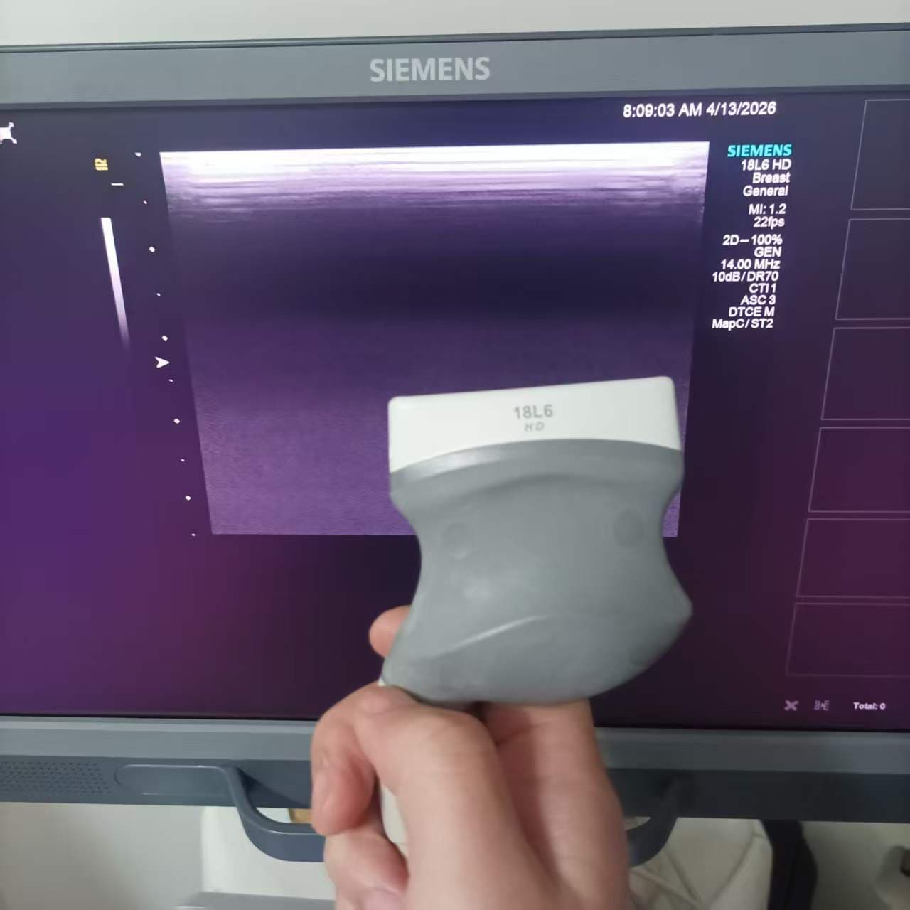 SIEMENS 18L6 HD Linear Probe