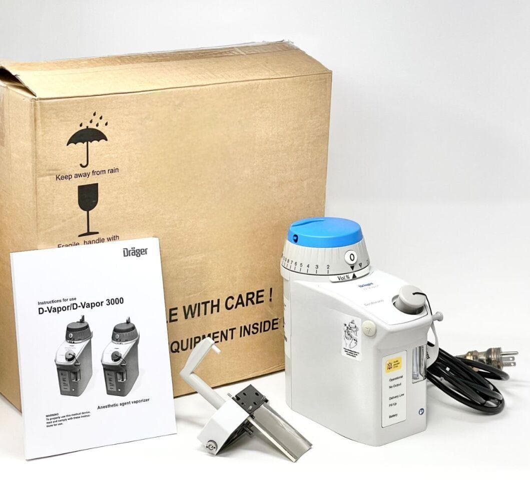DRAGER D-Vapor 3000 Desflurane Vaporizer