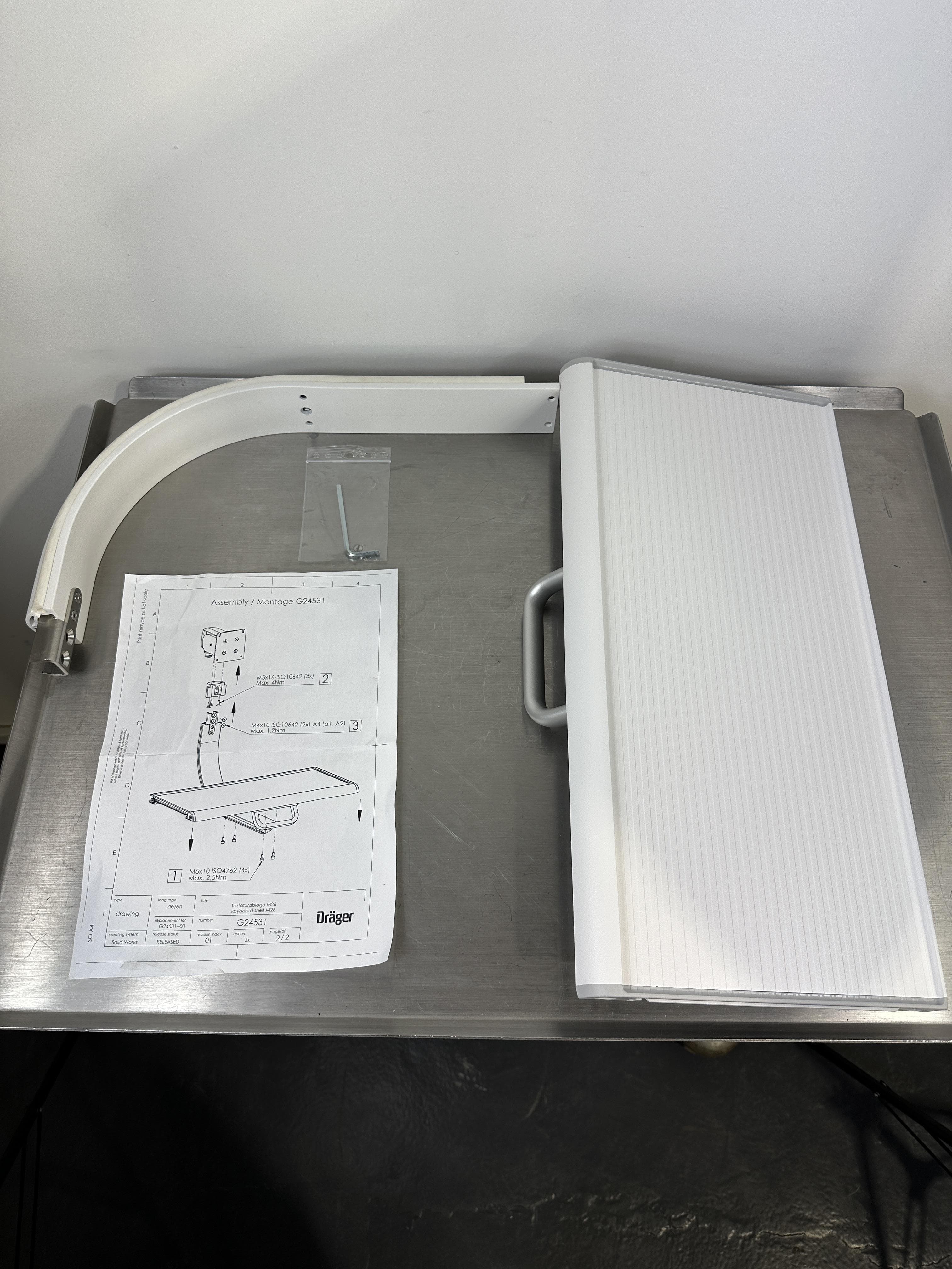 DRAGER G24531 Anesthesiology equipment accessories