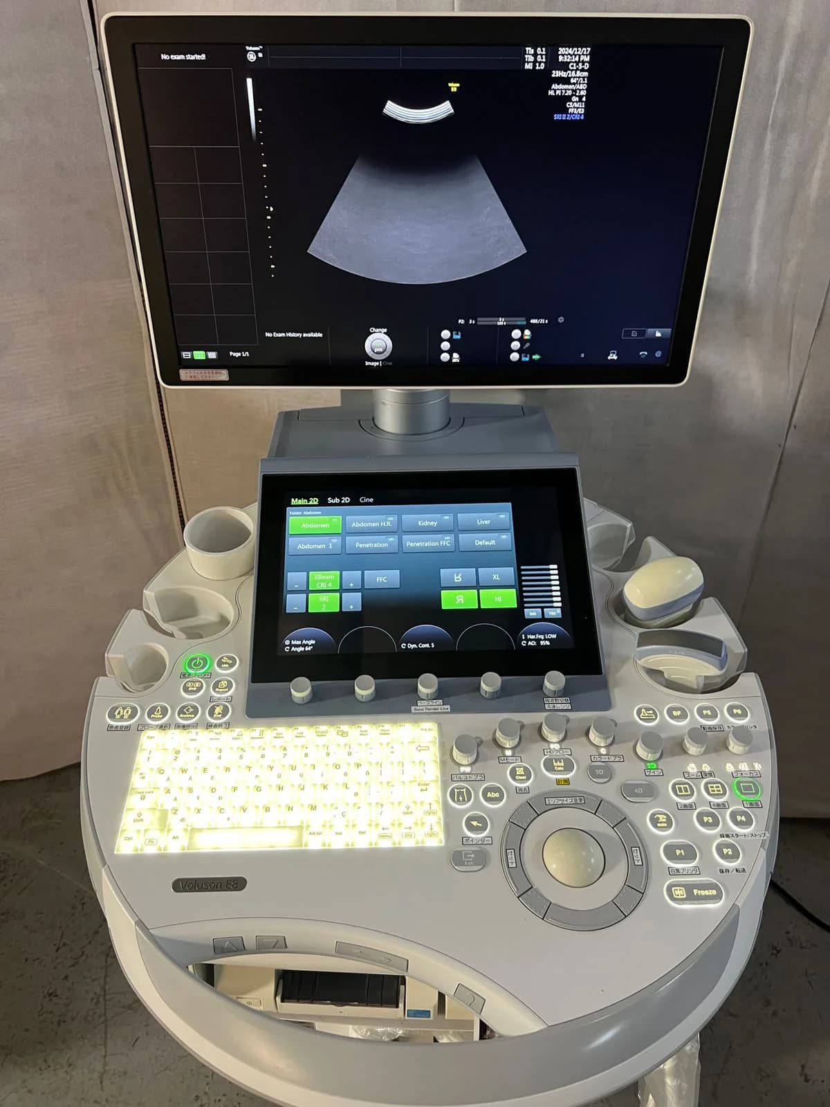 GE Voluson E8 Ultrasound Machine