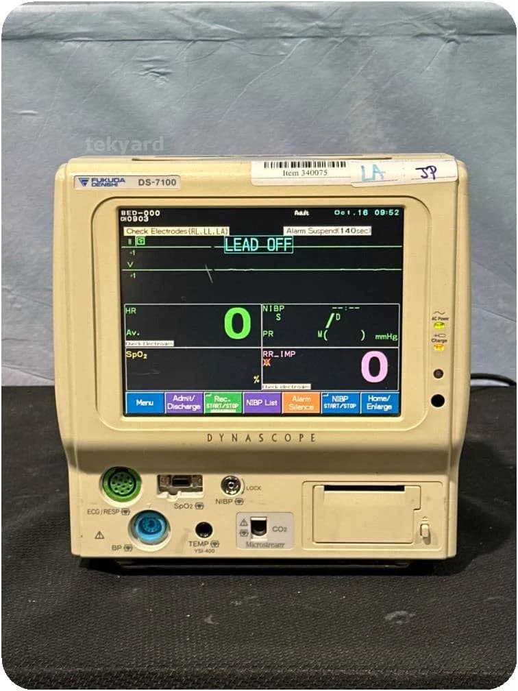 FUKUDA DENSHI Dynascope DS-7100 EKG monitor