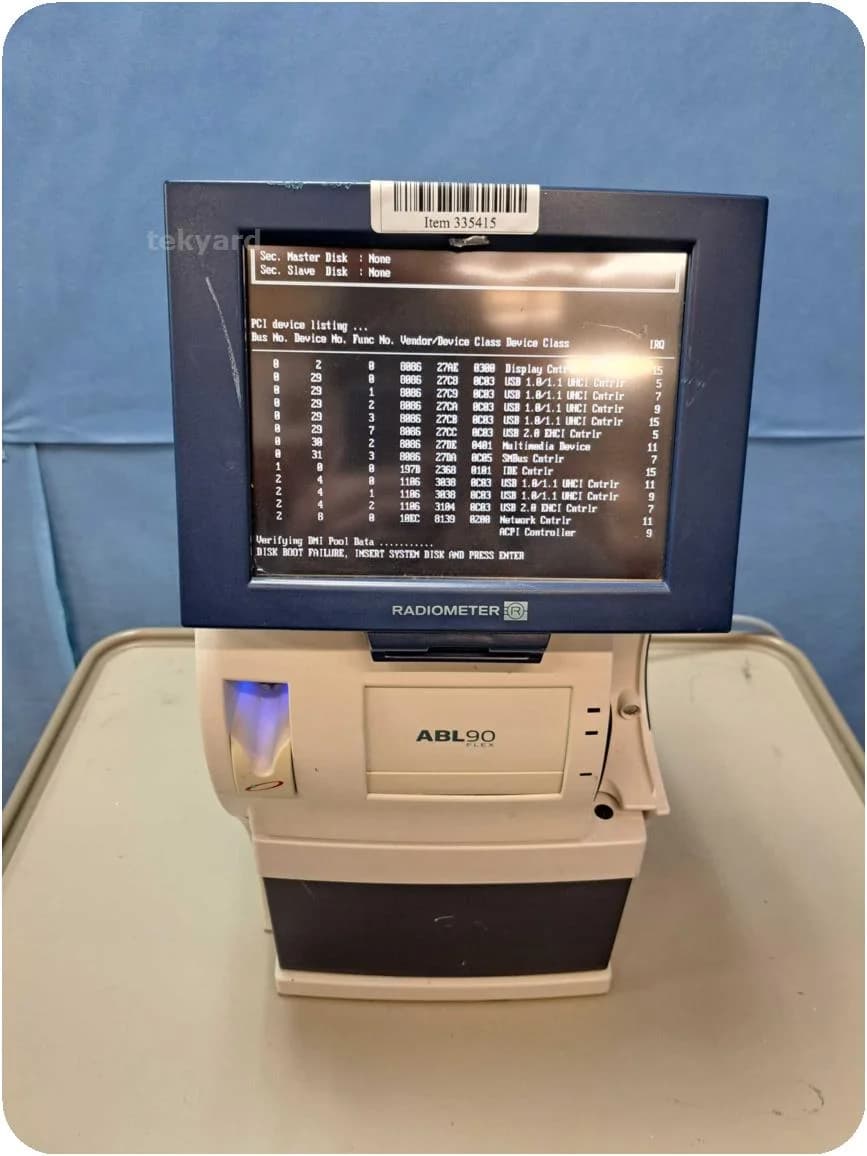RADIOMETER ABL90 FLEX Blood Gas Analyzer
