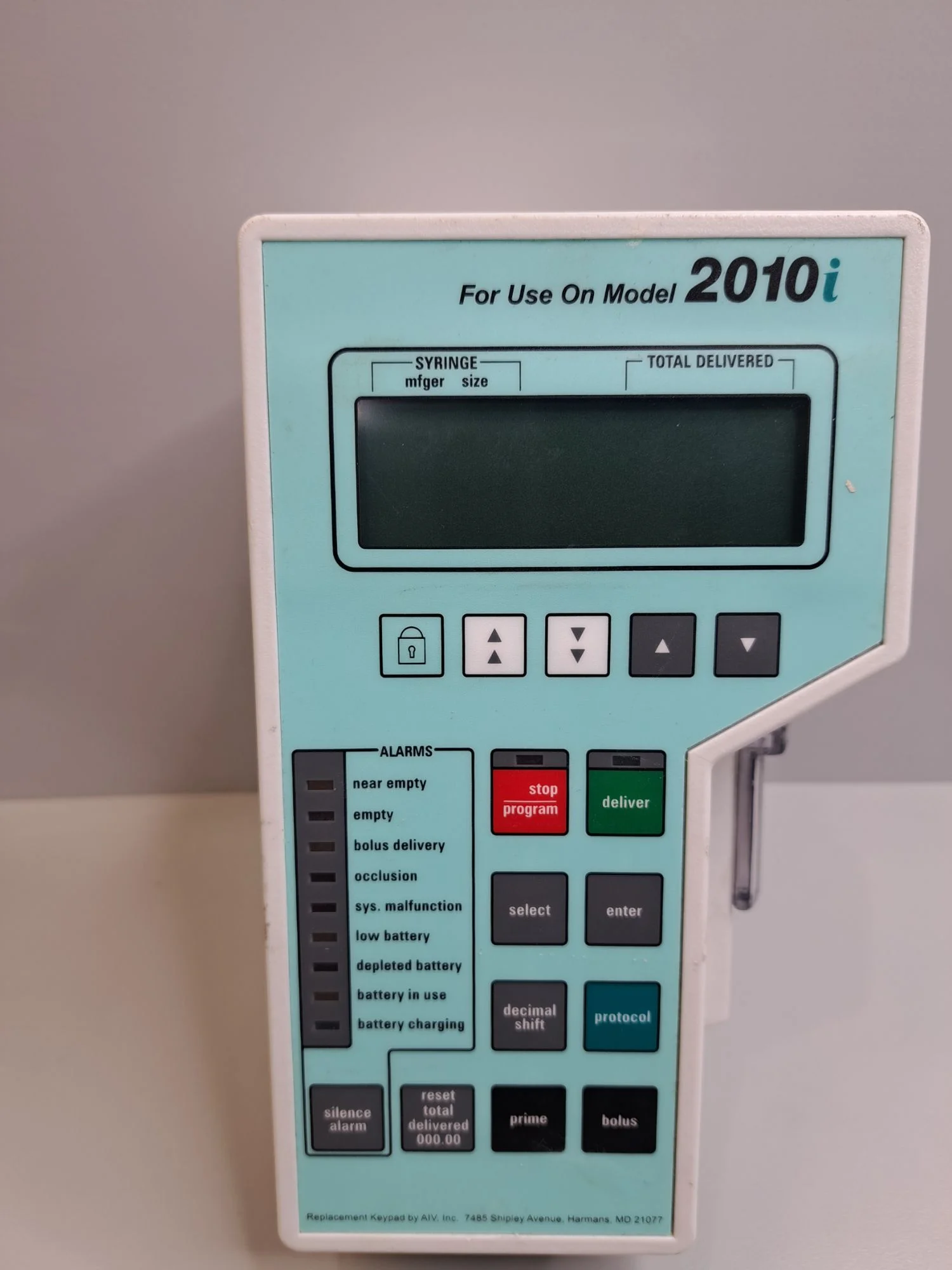 MEDEX Medfusion 2010i Syringe Pump
