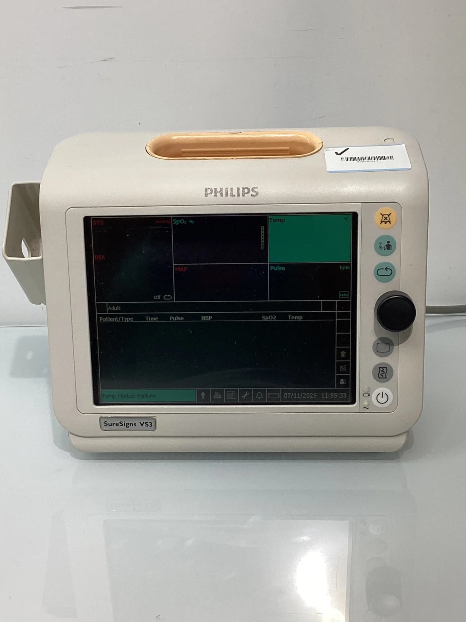PHILIPS SureSigns VS3 Vital signs monitor