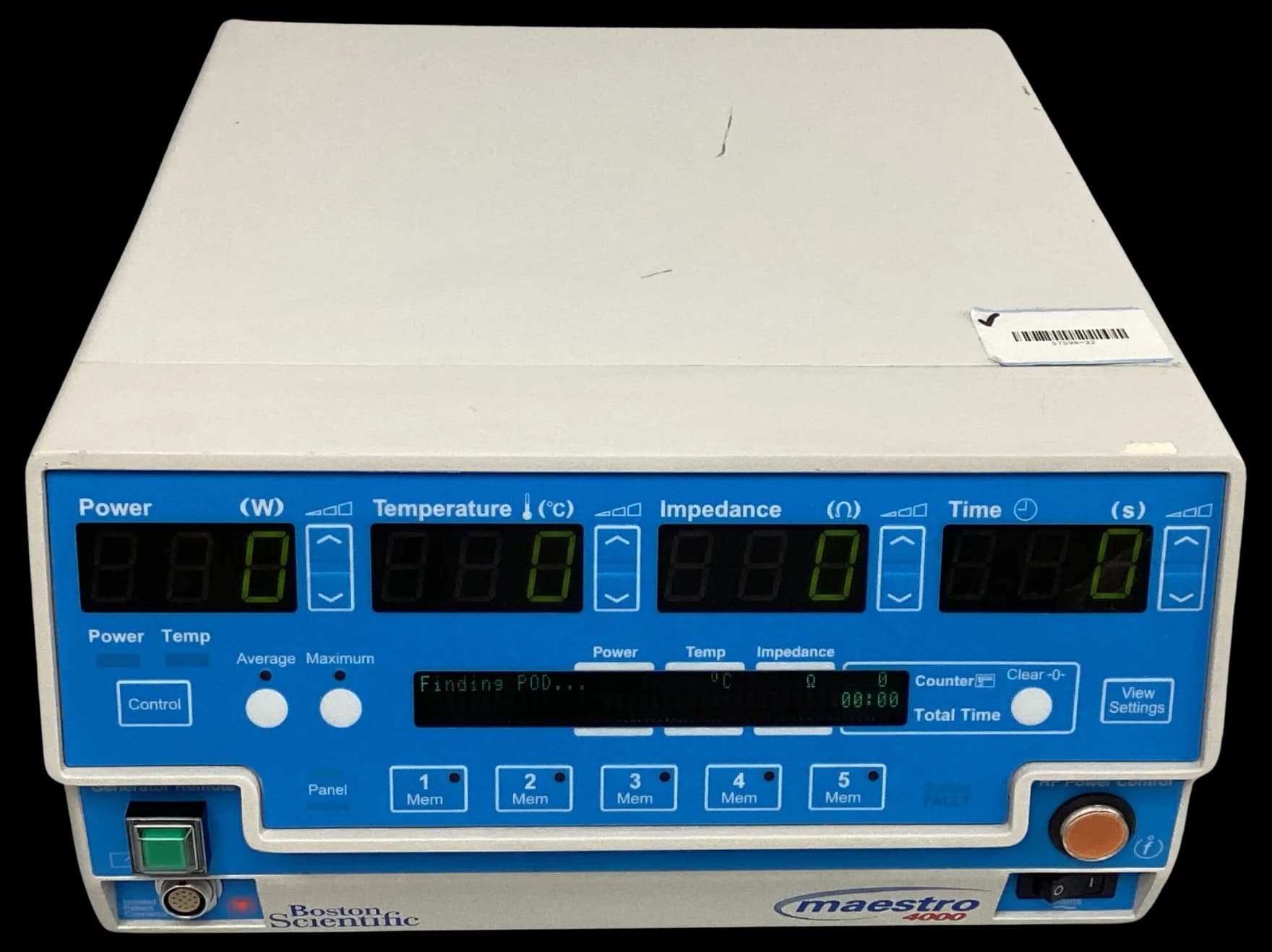 BOSTON SCIENTIFIC MAESTRO 4000 Endoscopic ablation system