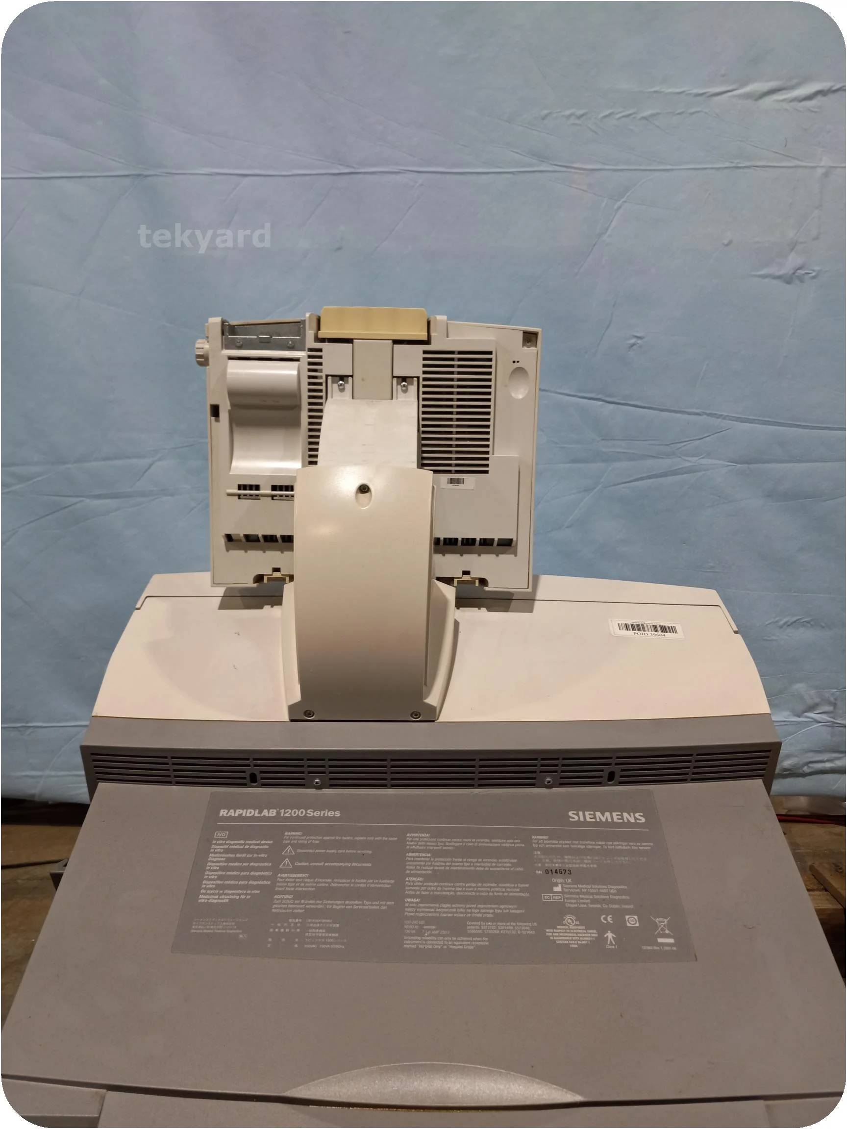 SIEMENS RAPIDLab 1200 Blood Gas Analyzer