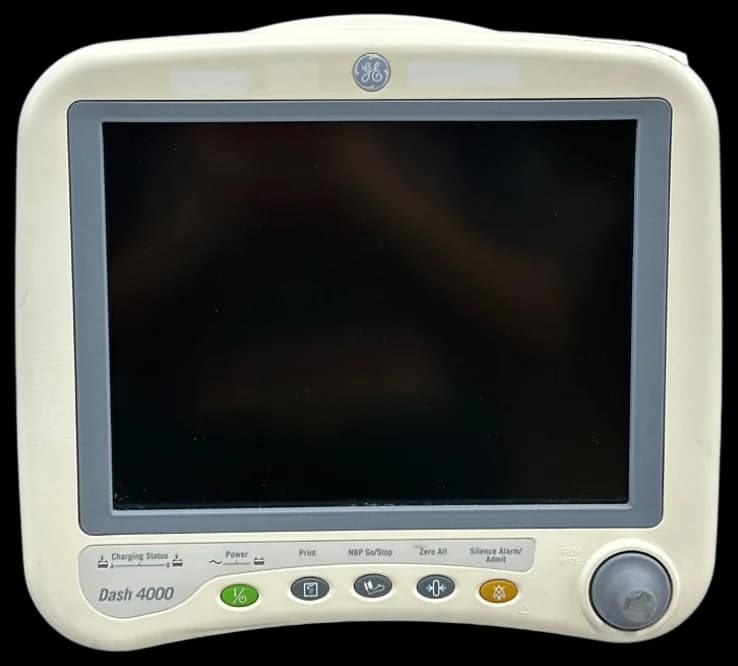 GE Dash 4000 EKG monitor