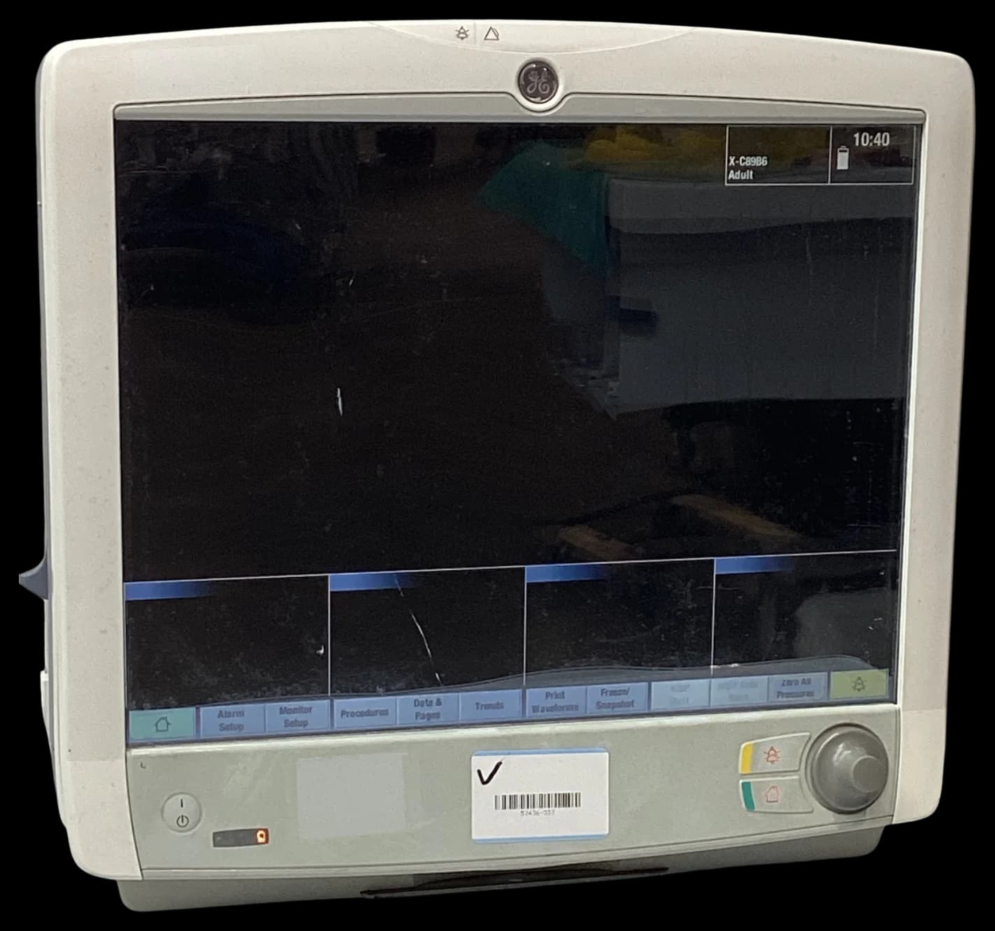 GE Carescape B650 EKG monitor