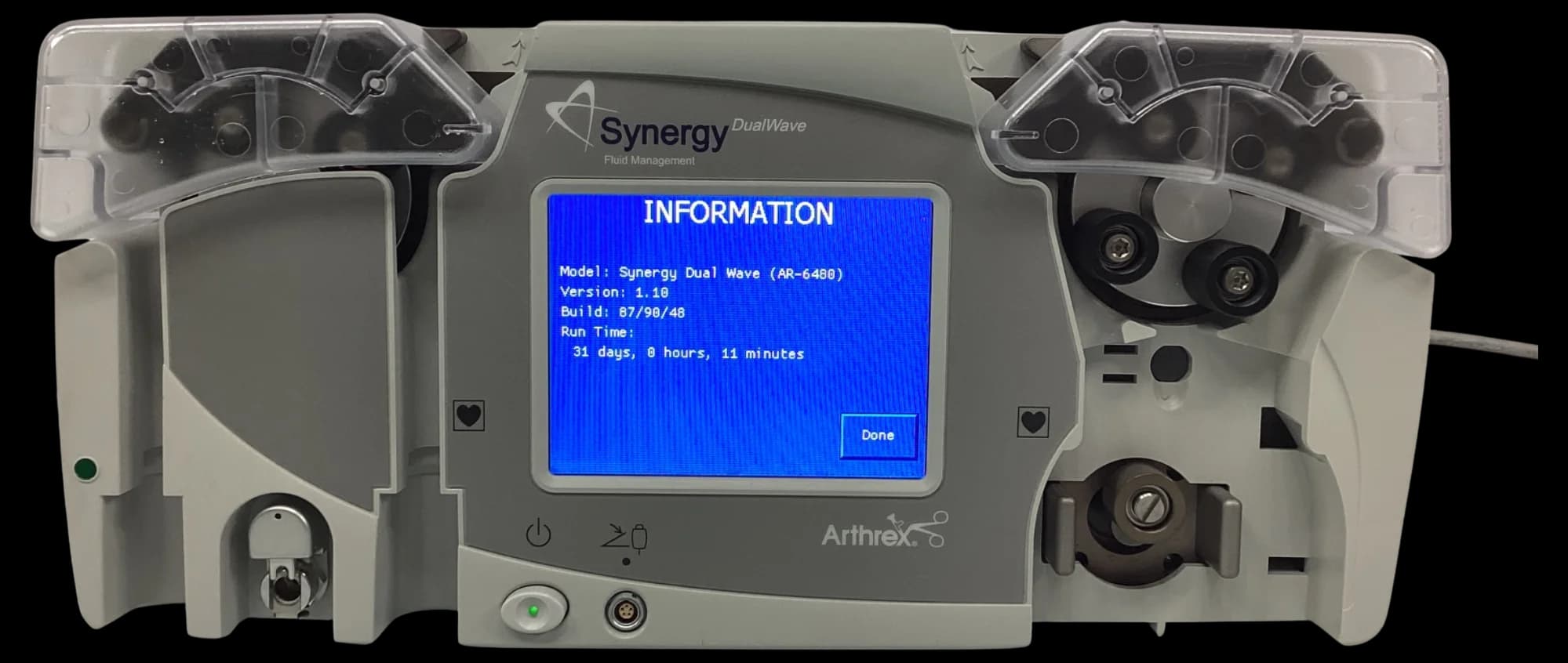 ARTHREX DualWave AR-6480 Arthroscopy Pump
