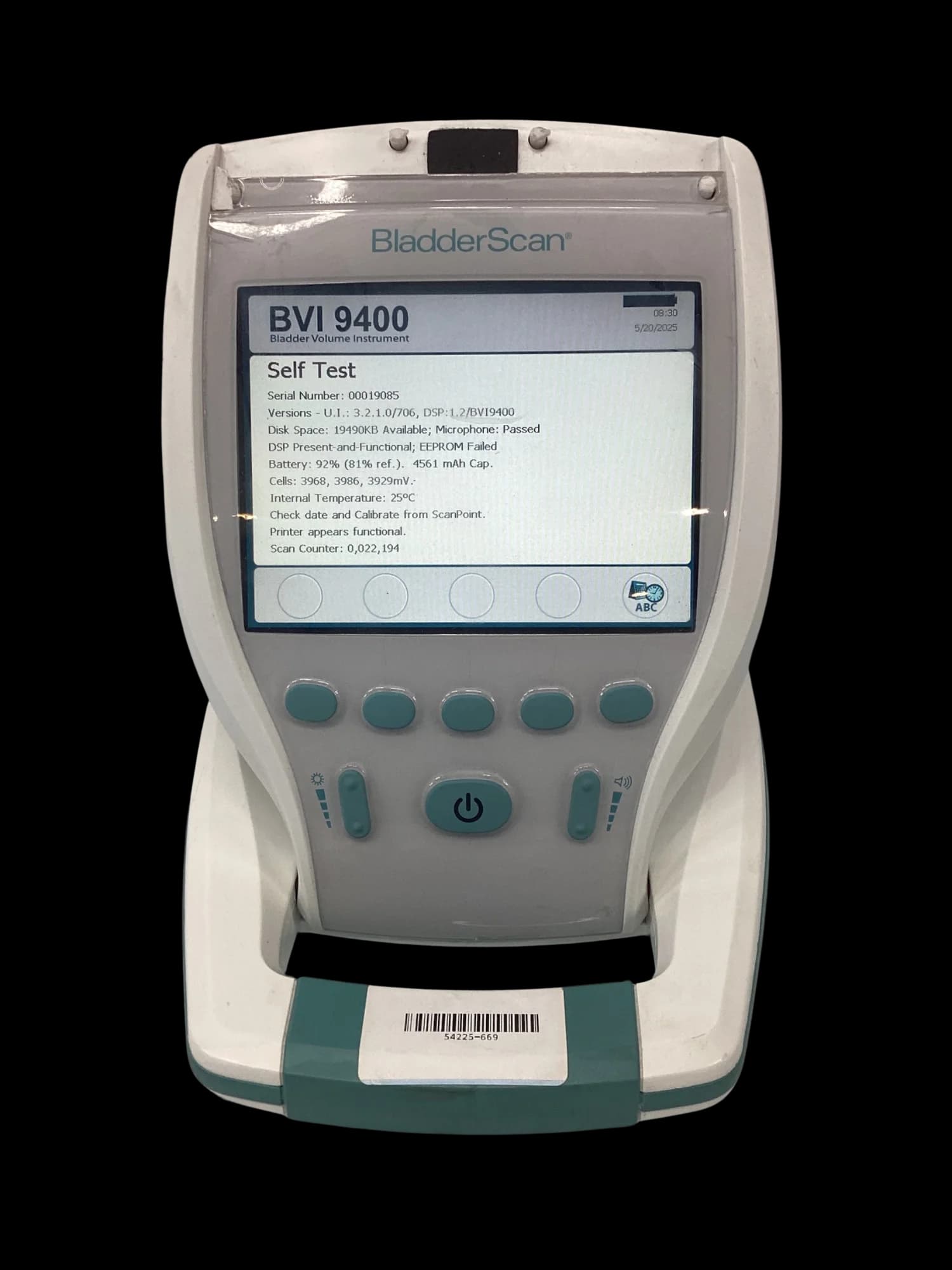 VERATHON BVI 9400 Bladder scanner