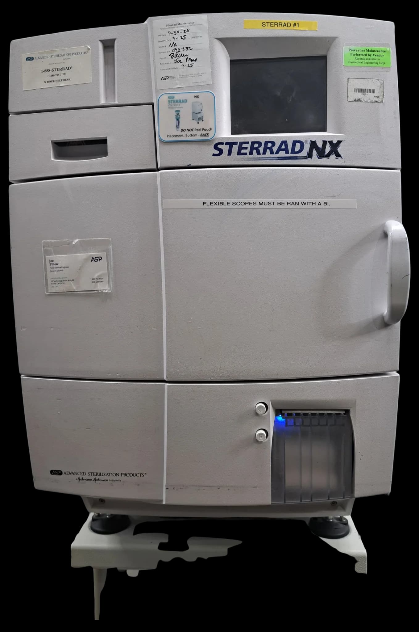 ADVANCED STERILIZATION PRODUCTS (ASP) STERRAD NX Sterilizer