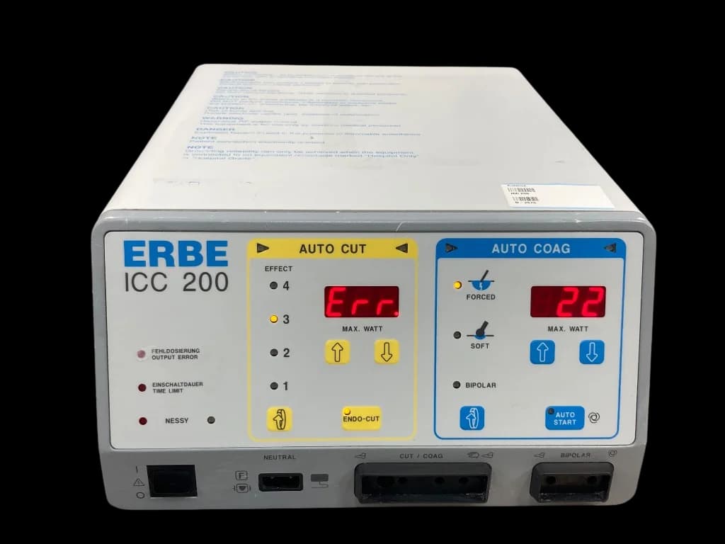 ERBE ICC 200 Electrosurgical Unit