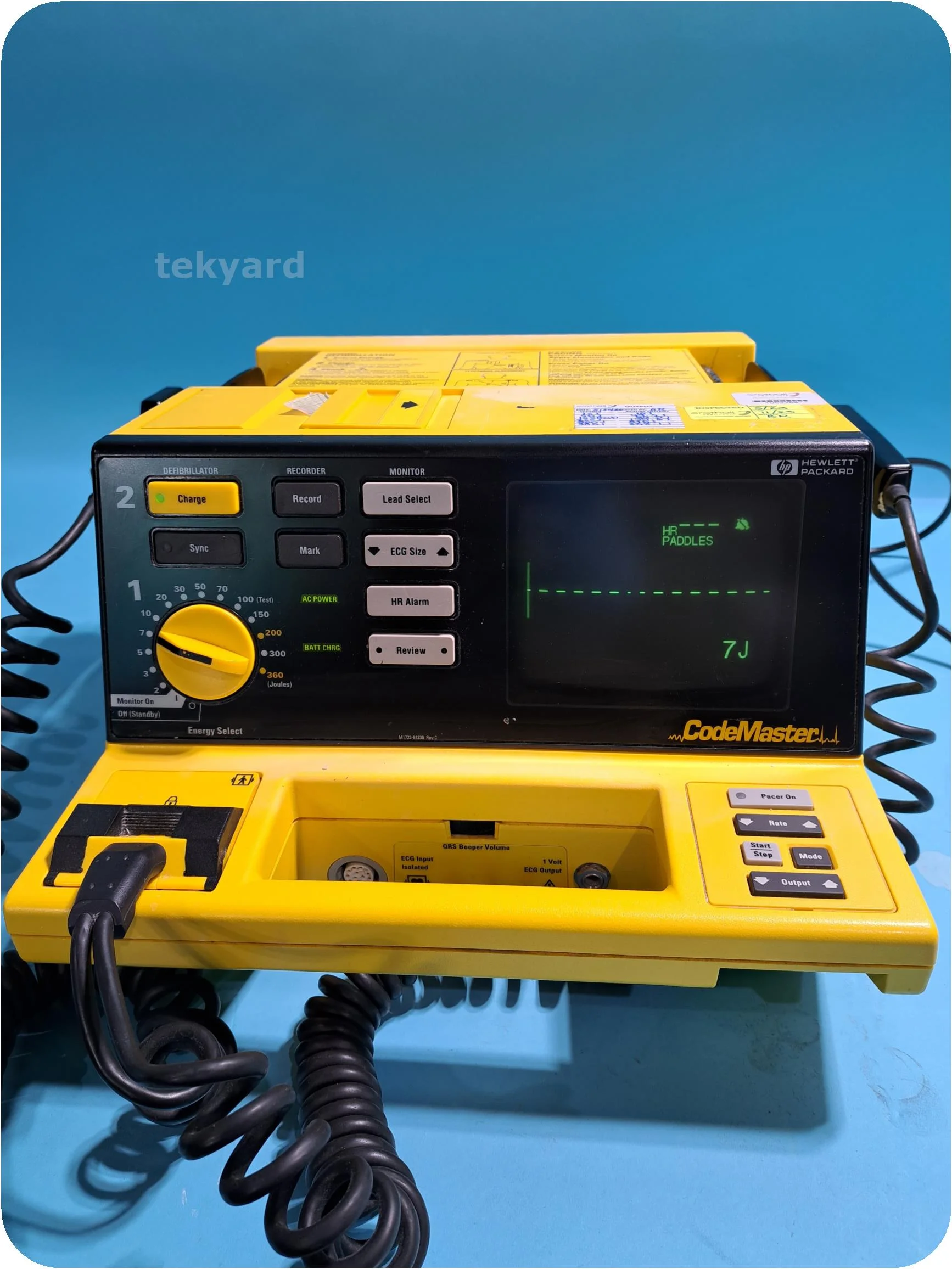HEWLETT PACKARD CodeMaster Defibrillator