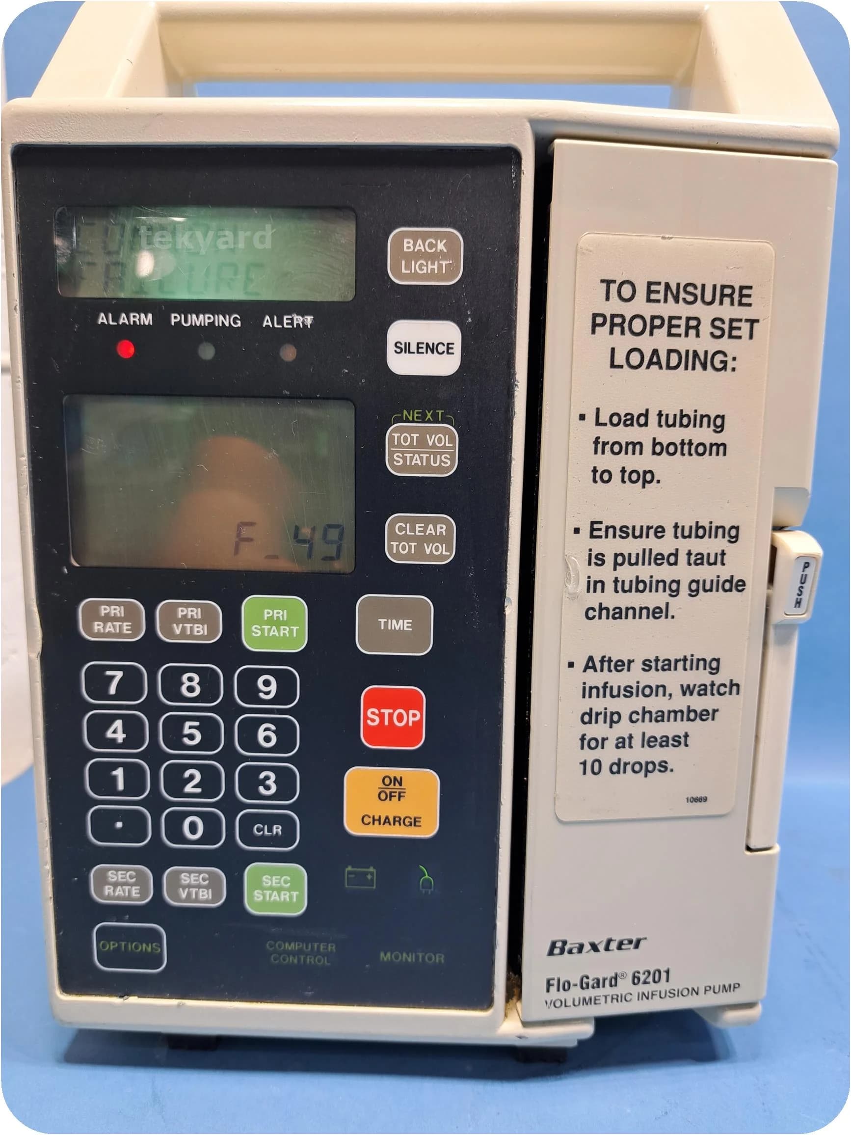 BAXTER Flo-Gard 6201 IV infusion pump