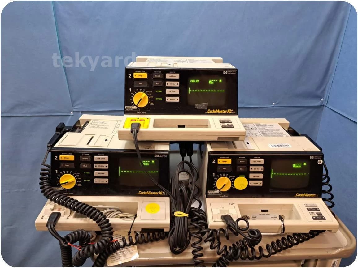 HEWLETT PACKARD CodeMaster XL plus Defibrillator