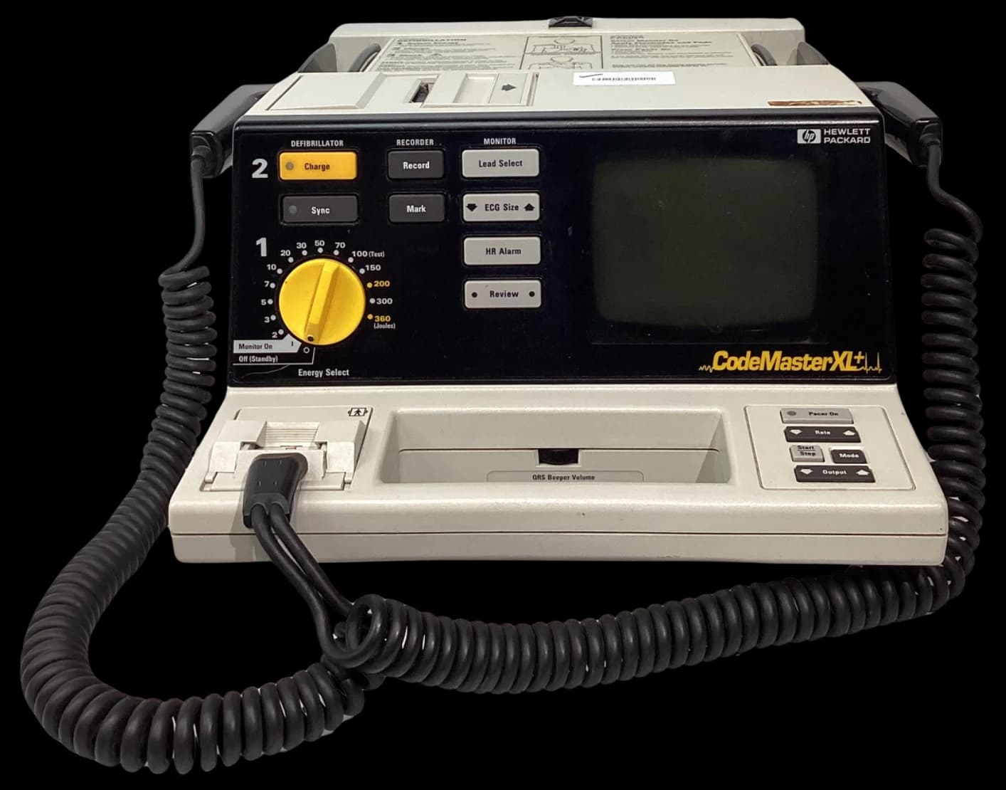 HEWLETT PACKARD CodeMaster XL plus Defibrillator