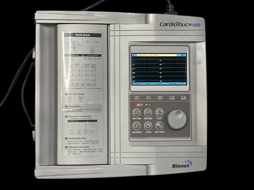 BIONET CardioTouch 3000 EKG Machine
