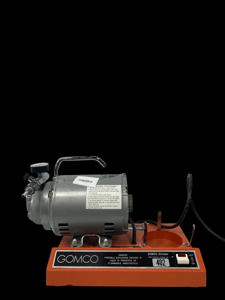 GOMCO 402 Suction Pump
