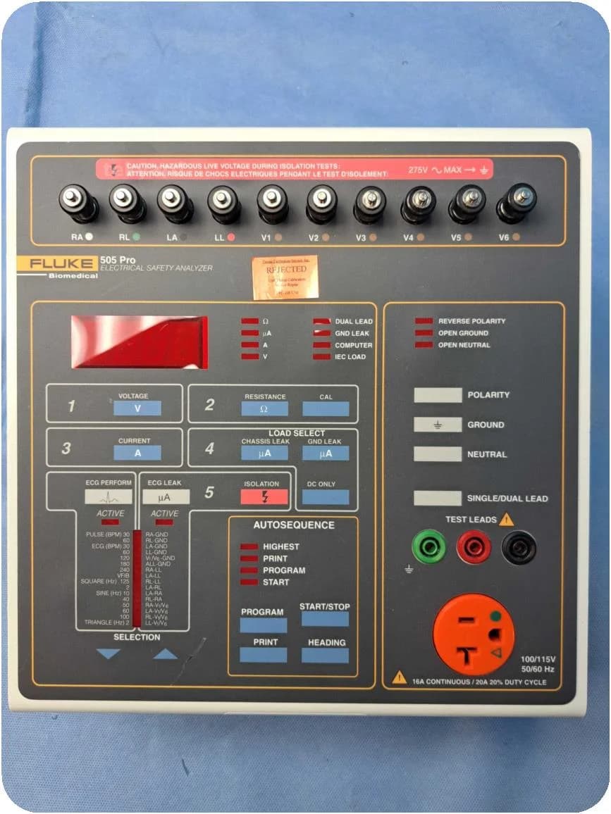 BIO-TEK 505 PRO Medical device tester