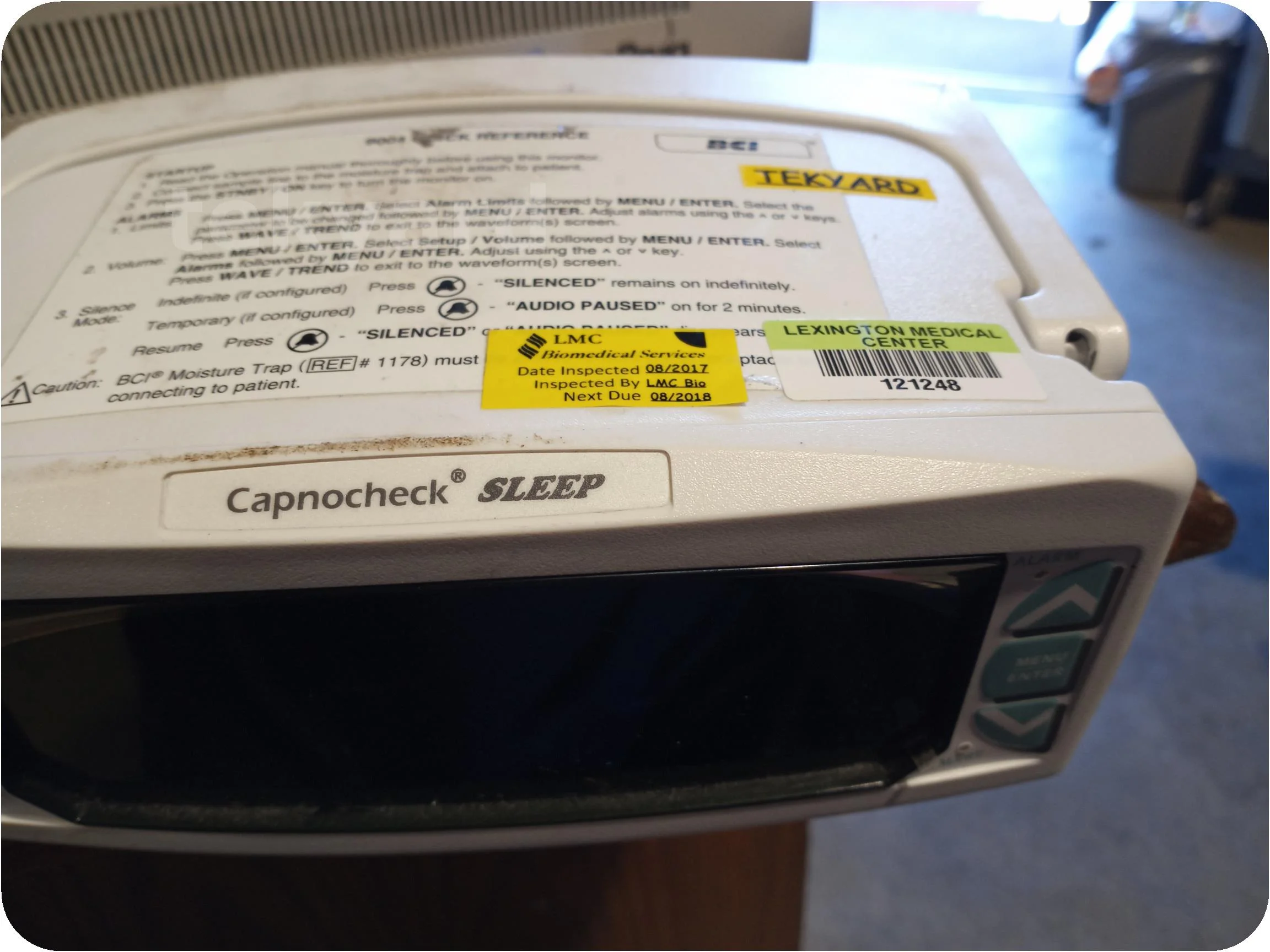 SMITHS MEDICAL Capnocheck Sleep 9004 Pulse oximeter