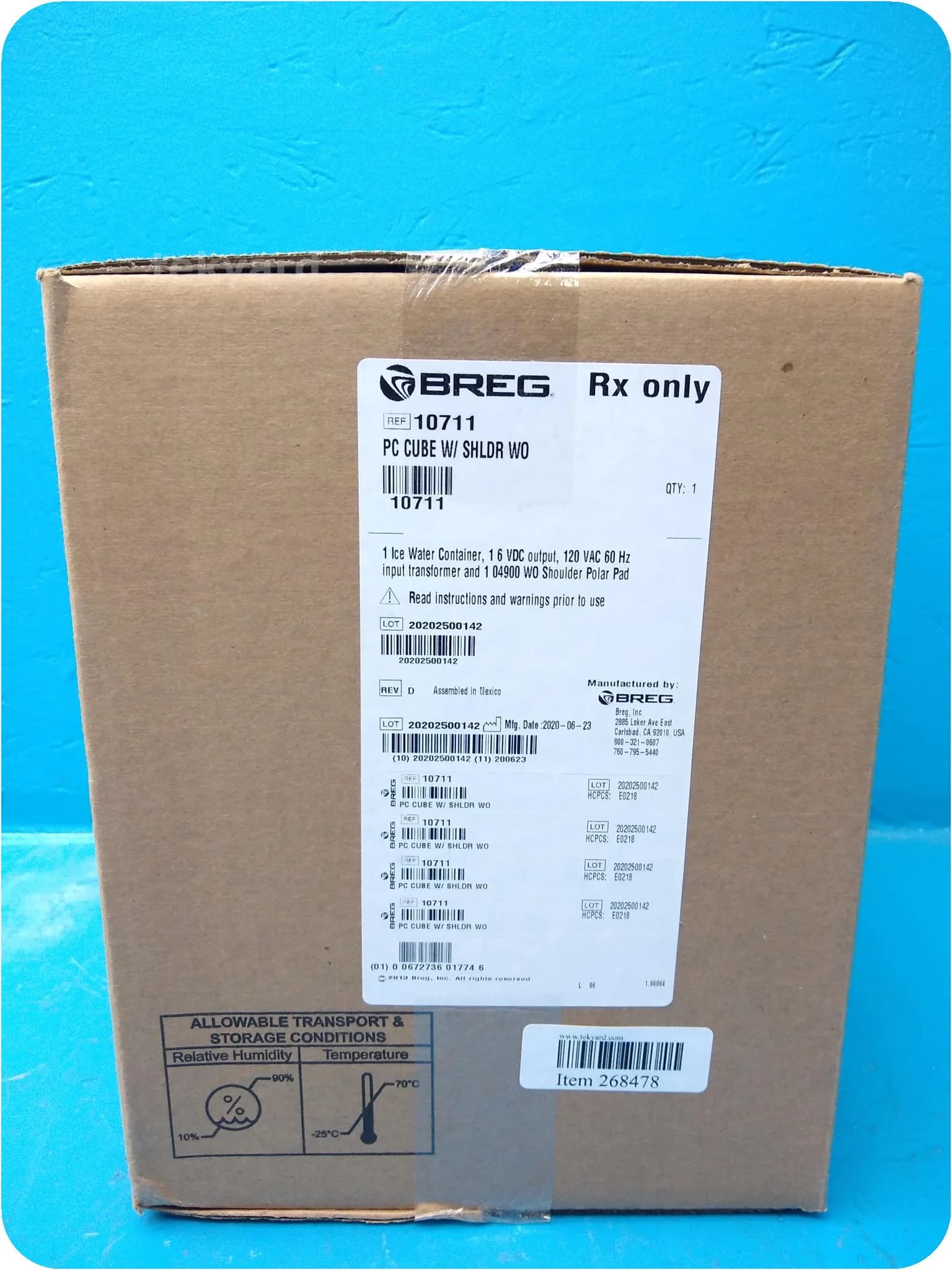 BREG Polar Care cryotherapy machine