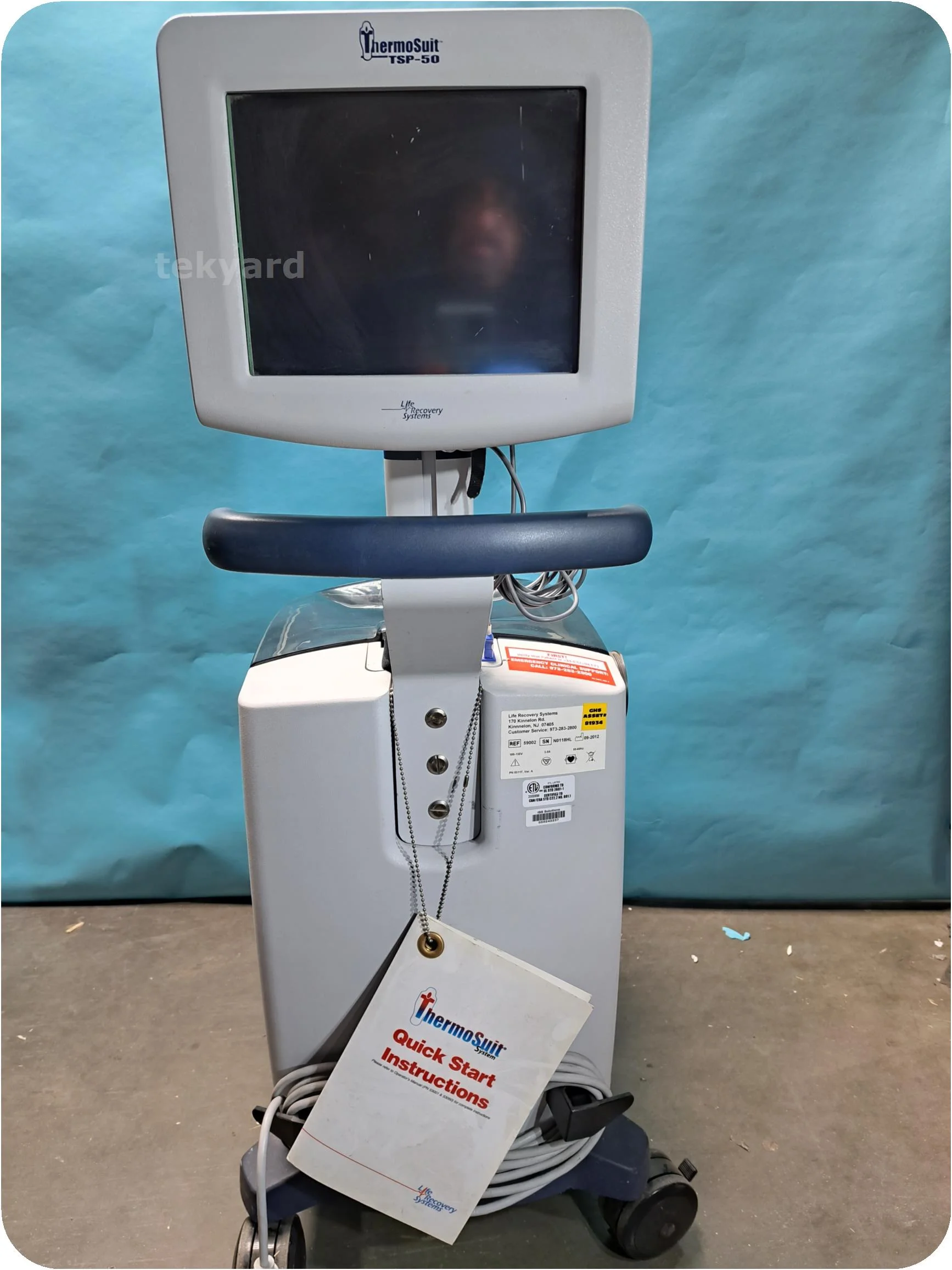 LIFE RECOVERY SYSTEMS ThermoSuit TSP-50 Patient warming system