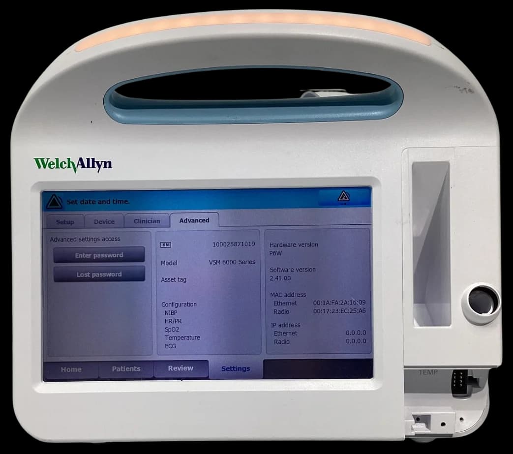 WELCH ALLYN Connex 6000 Series 68NXTP Vital signs monitor